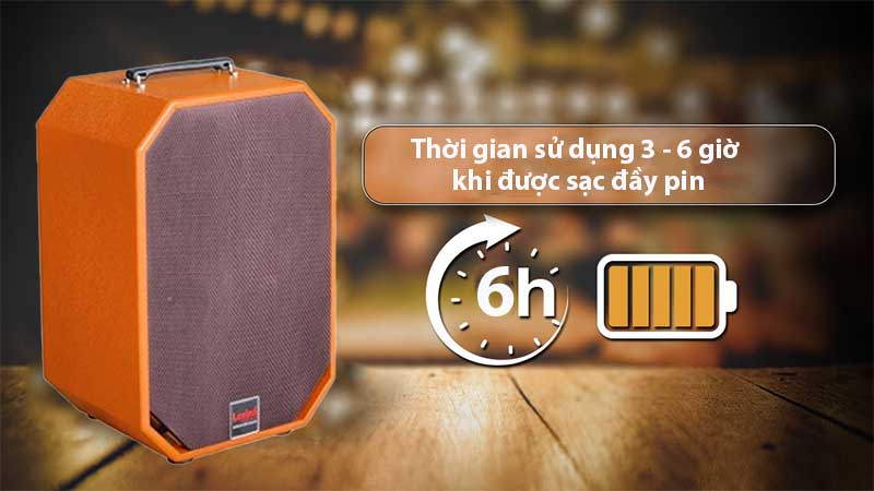 Loa xách tay di động Lovina KB209 - Hàng chính hãng