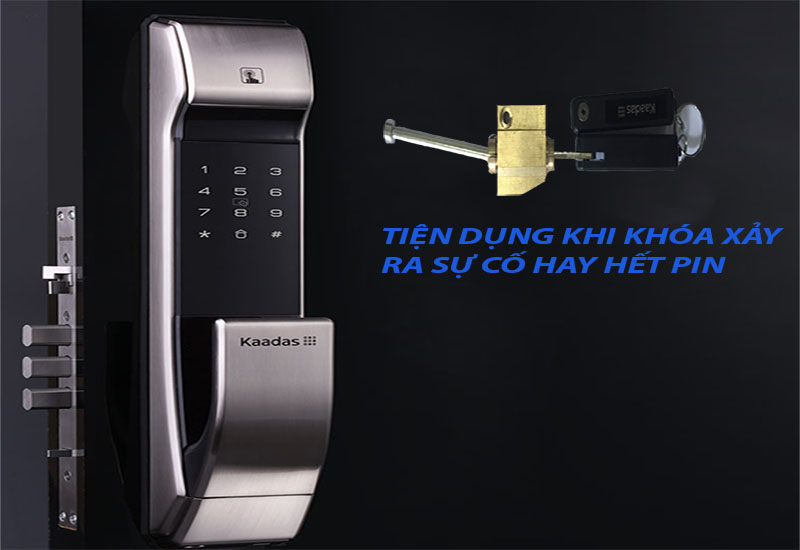 Lõi khóa kèm chìa Kaadas K8,K7 - Hàng chính hãng