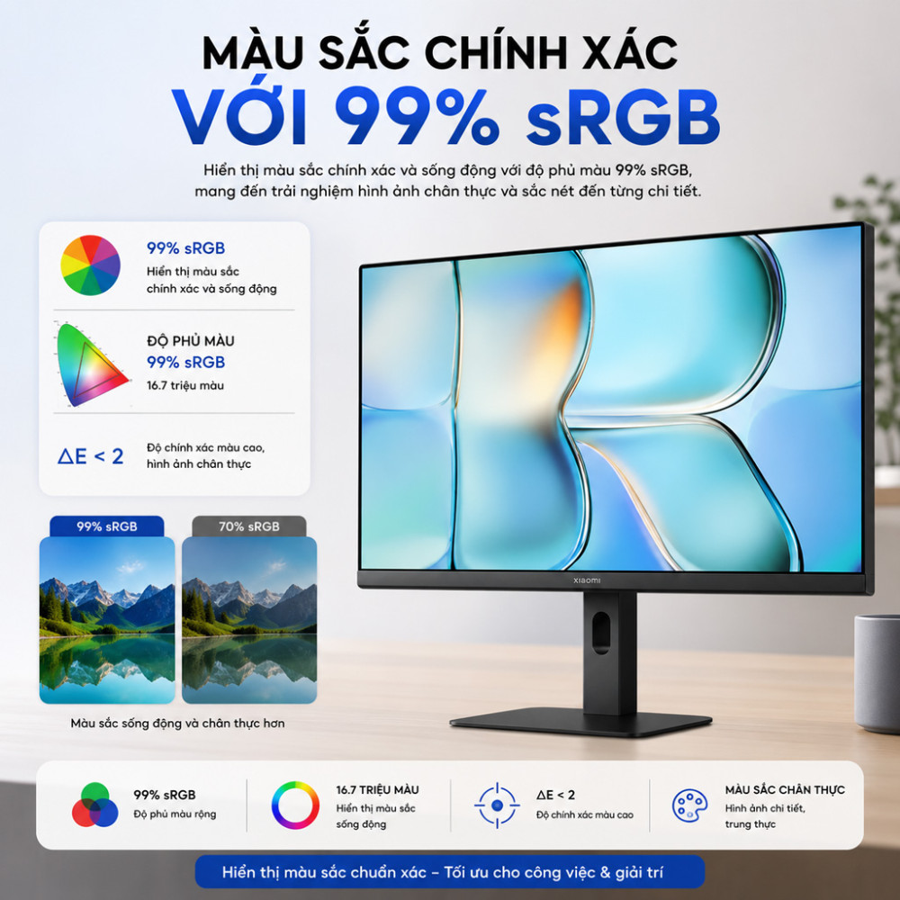 Màn hình máy tính Xiaomi A24i 2026 ELA6416EU - Hàng chính hãng