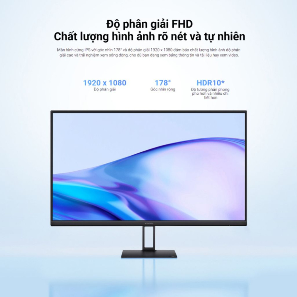 Màn hình máy tính Monitor Xiaomi 27 inch A27i ELA5345EU - Hàng chính hãng
