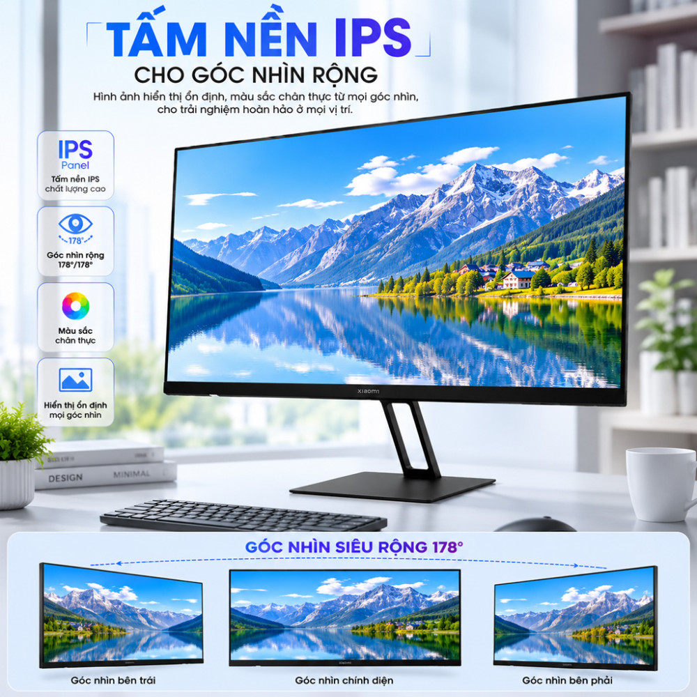 Màn hình máy tính Monitor Xiaomi 27 inch A27i ELA5345EU - Hàng chính hãng