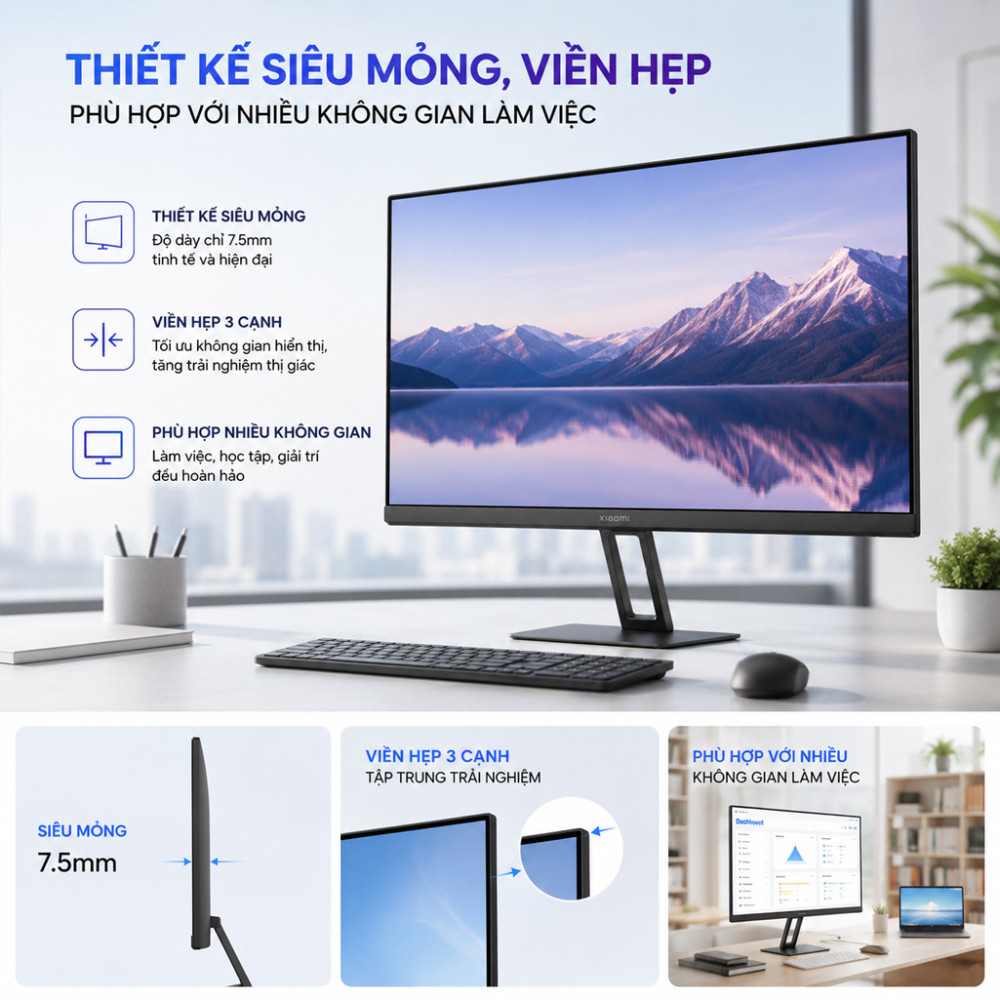 Màn hình máy tính Xiaomi A24i ELA5444EU  - Hàng chính hãng