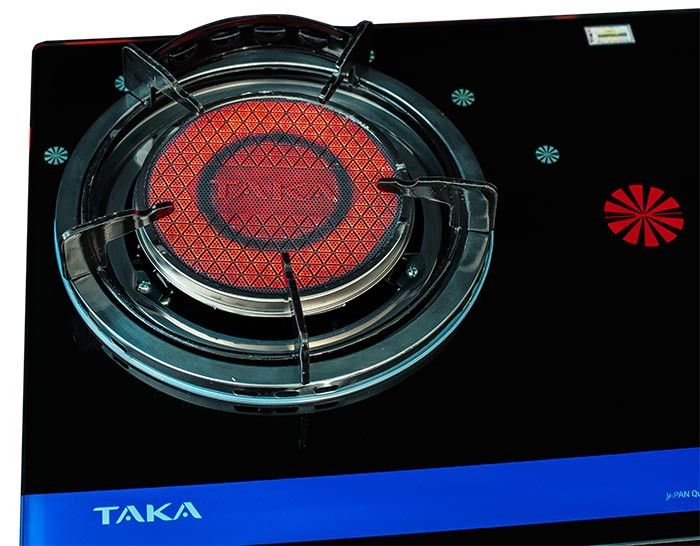 Bếp gas hồng ngoại Taka TK-HG3 - có đầu hâm - Hàng chính hãng
