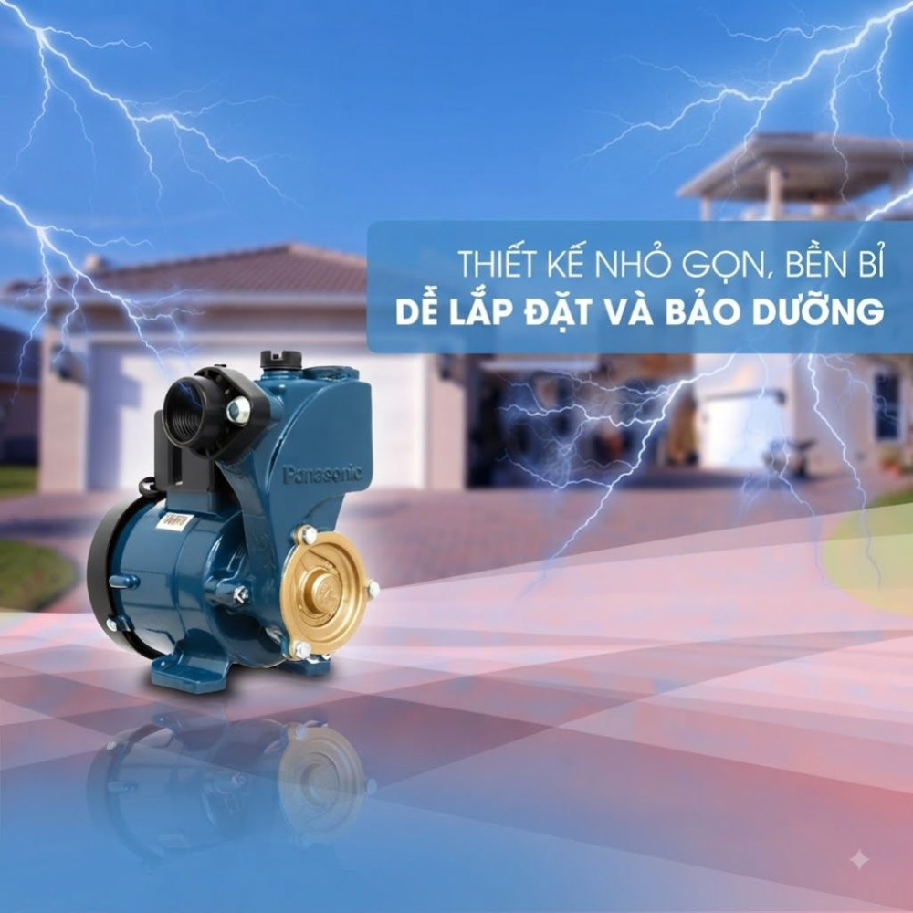 Máy bơm nước đẩy cao Panasonic GP-201JXK-SV5 - Hàng chính hãng