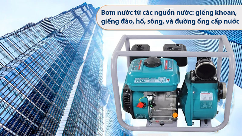 Máy bơm nước chạy dầu Diesel Total TP5302 - Hàng chính hãng