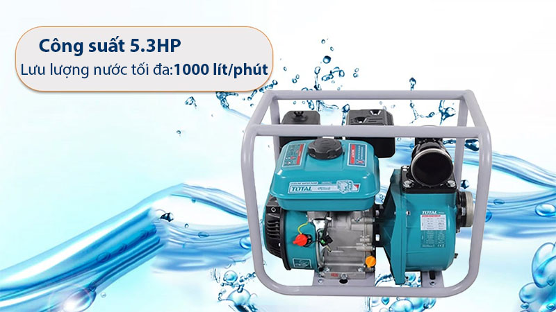 Máy bơm nước chạy dầu Diesel Total TP5302 - Hàng chính hãng
