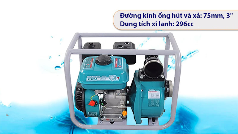 Máy bơm nước chạy dầu Diesel Total TP5302 - Hàng chính hãng
