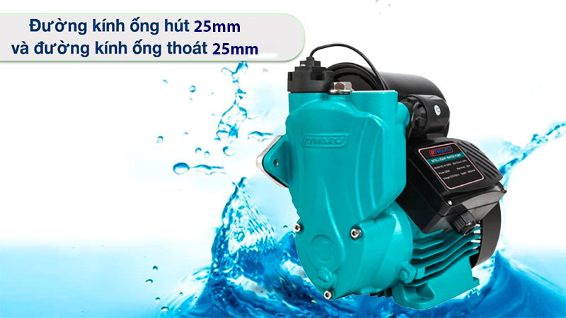 Máy bơm nước tăng áp Rymaru RY600A - Hàng chính hãng