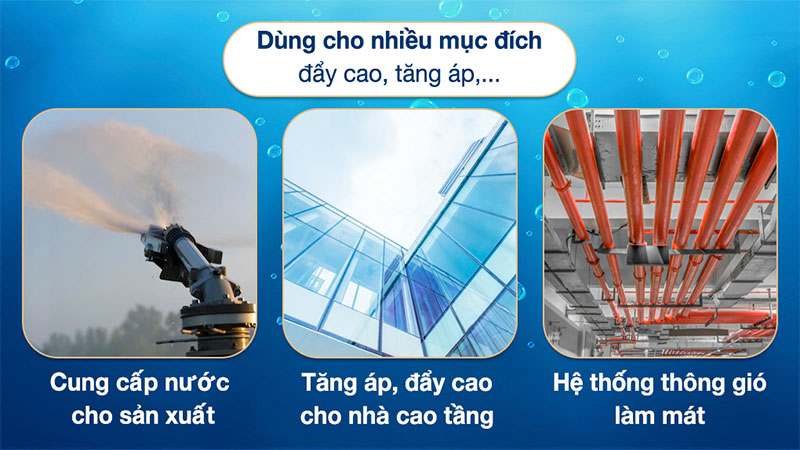 Máy bơm tăng áp chân không Rymaru RY200 - Hàng chính hãng