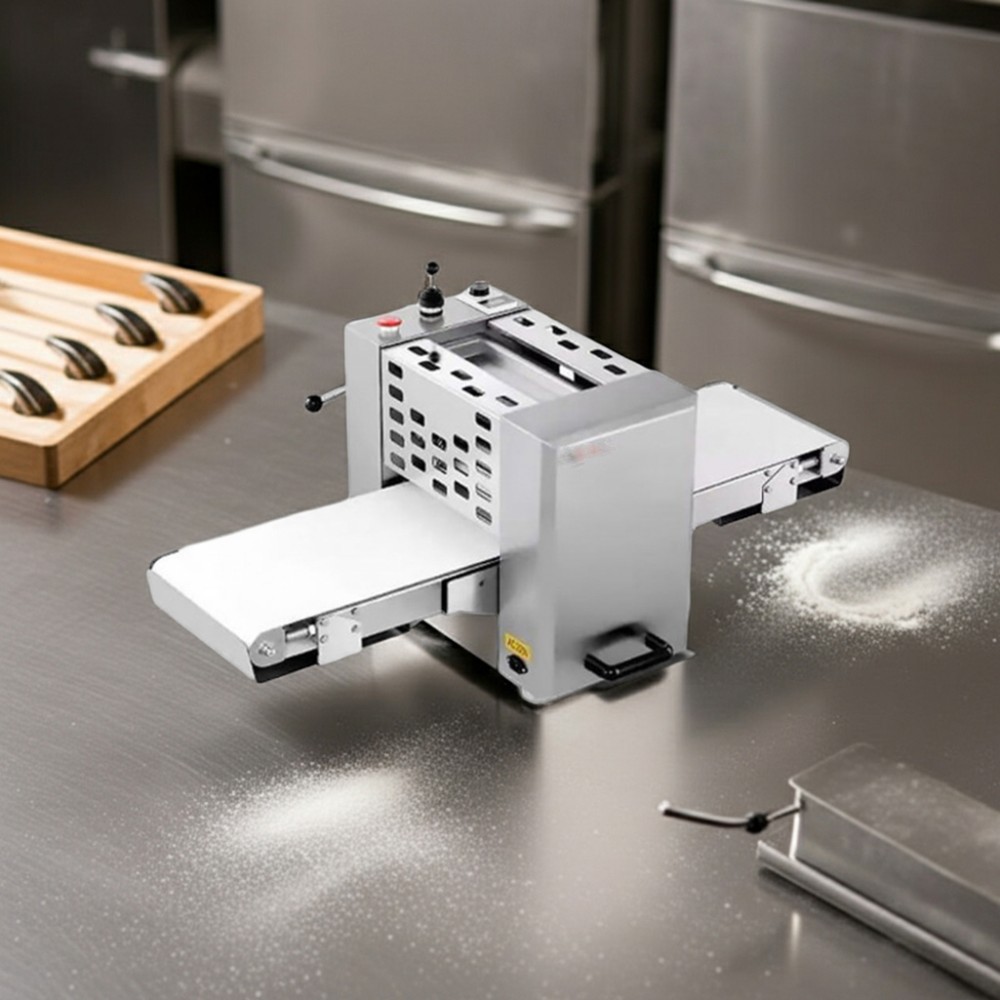 Máy cán bột 2 chiều để bàn Hongling MT500 - Hàng chính hãng