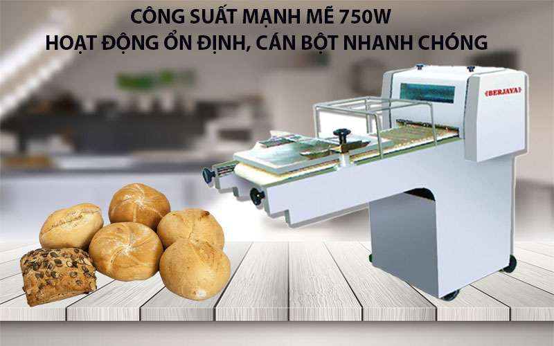 Máy cán bột công nghiệp Berjaya BJY-DM390 - Hàng chính hãng
