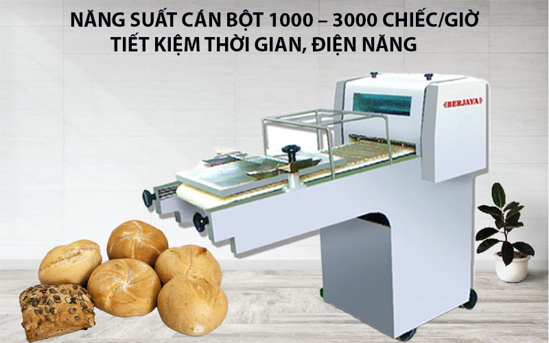 Máy cán bột công nghiệp Berjaya BJY-DM390 - Hàng chính hãng