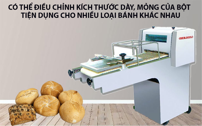Máy cán bột công nghiệp Berjaya BJY-DM390 - Hàng chính hãng