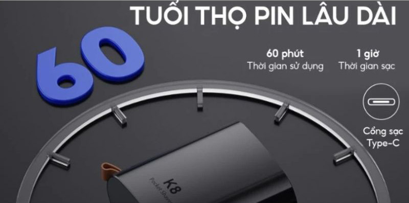 Máy cạo râu Enchen K8 - Hàng chính hãng