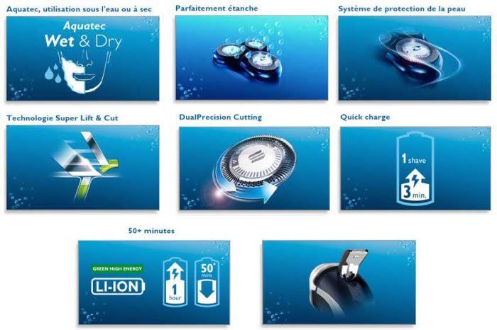 Máy cạo râu Philips AT750 - Hàng chính hãng