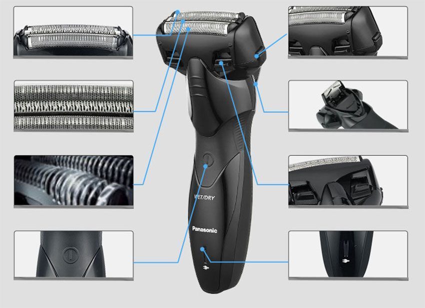 Máy cạo râu ba lưỡi Panasonic ES-WSL7D - Hàng chính hãng