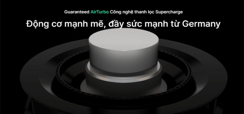 Máy cấp khí tươi và lọc không khí AirProce AC-500 - Hàng chính hãng