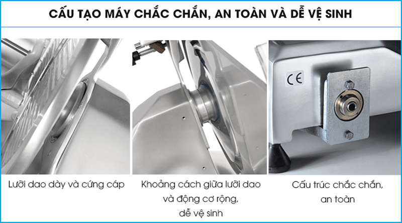 Máy thái thịt Sirman 300Y09 - Hàng chính hãng