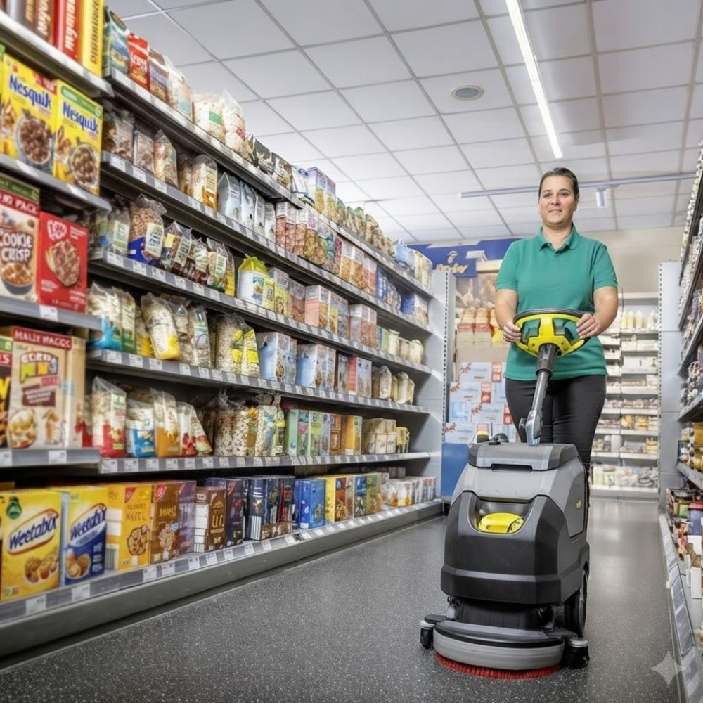Máy chà sàn liên hợp Karcher BD 35/15 C Classic - Hàng chính hãng