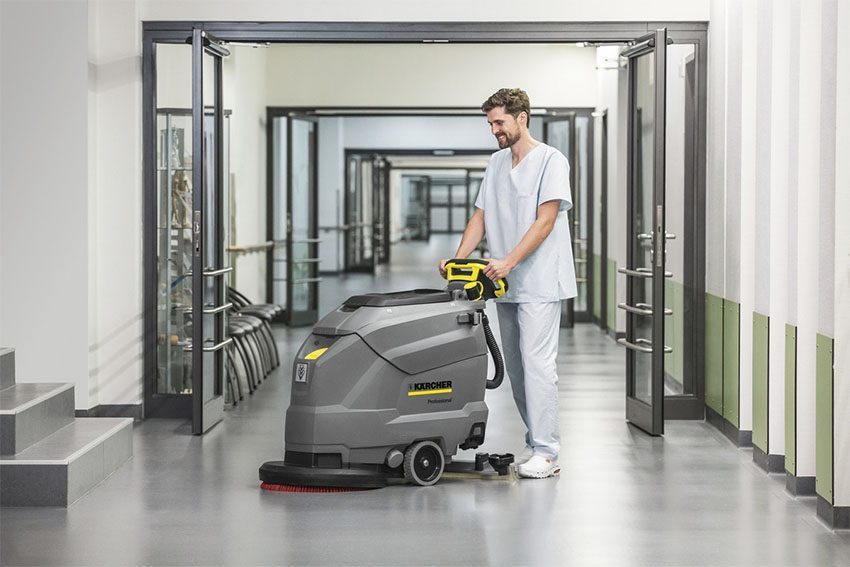 Máy chà sàn liên hợp Karcher BD 50/50 C BP CLASSIC - Hàng chính hãng