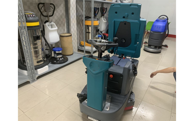 Máy chà sàn liên hợp ngồi lái 2 mâm Anko AR-X7P - Hàng chính hãng