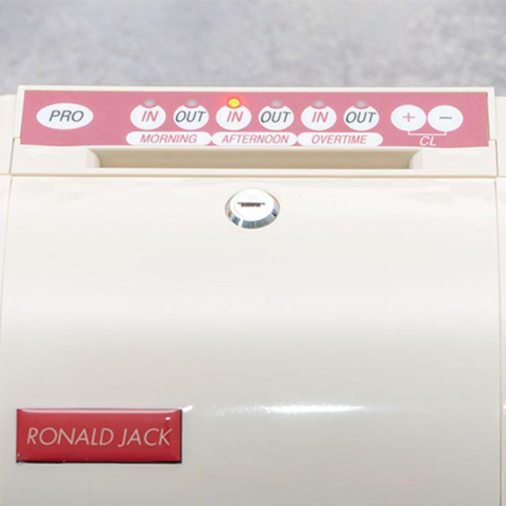 Máy chấm công thẻ giấy Ronald Jack RJ-3300N - Hàng chính hãng