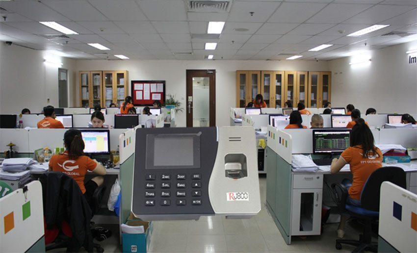 Máy chấm công Ronald Jack RJ800 - Hàng chính hãng