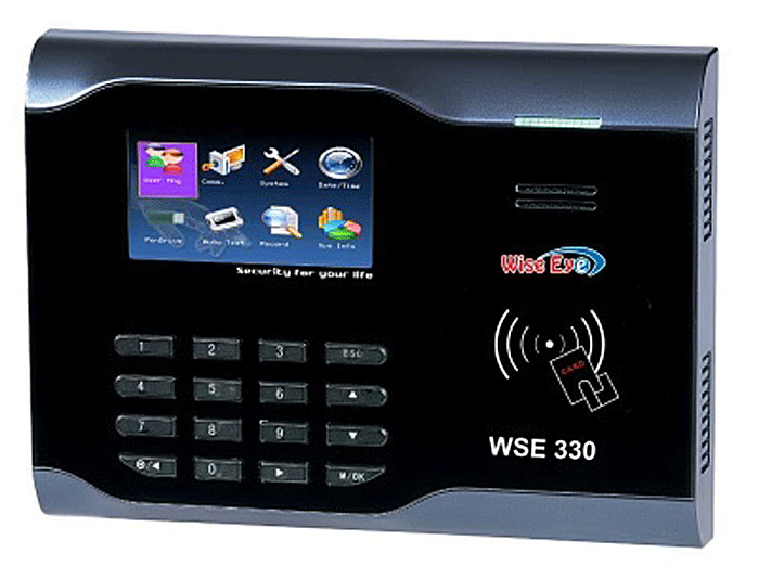 Máy chấm công bằng thẻ cảm ứng Wise Eye WSE 330 - Hàng chính hãng