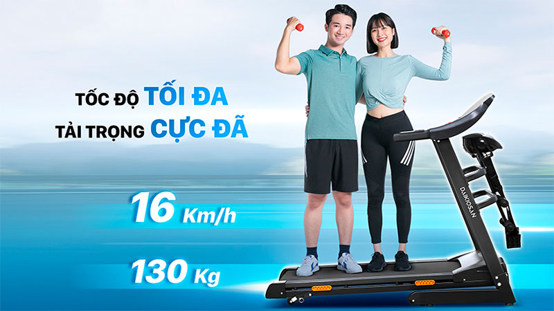 Máy chạy bộ Daikiosan DVCB-00004 - Hàng chính hãng