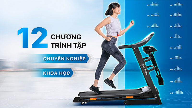Máy chạy bộ Daikiosan DVCB-00004 - Hàng chính hãng