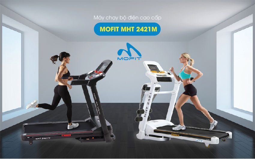 Máy chạy bộ điện Mofit MHT-2421M - Hàng chính hãng