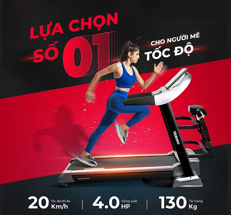 Máy chạy bộ Makano MKCB-00002 - Hàng chính hãng