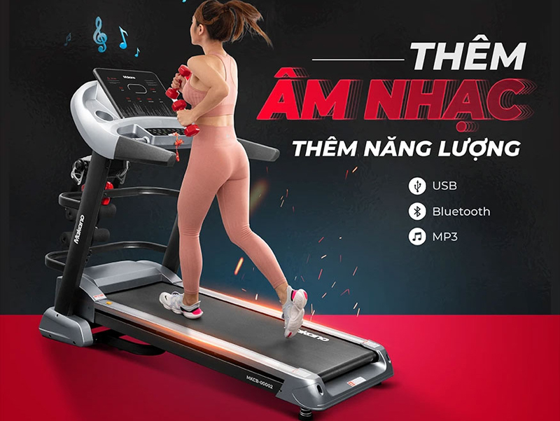 Máy chạy bộ Makano MKCB-00002 - Hàng chính hãng