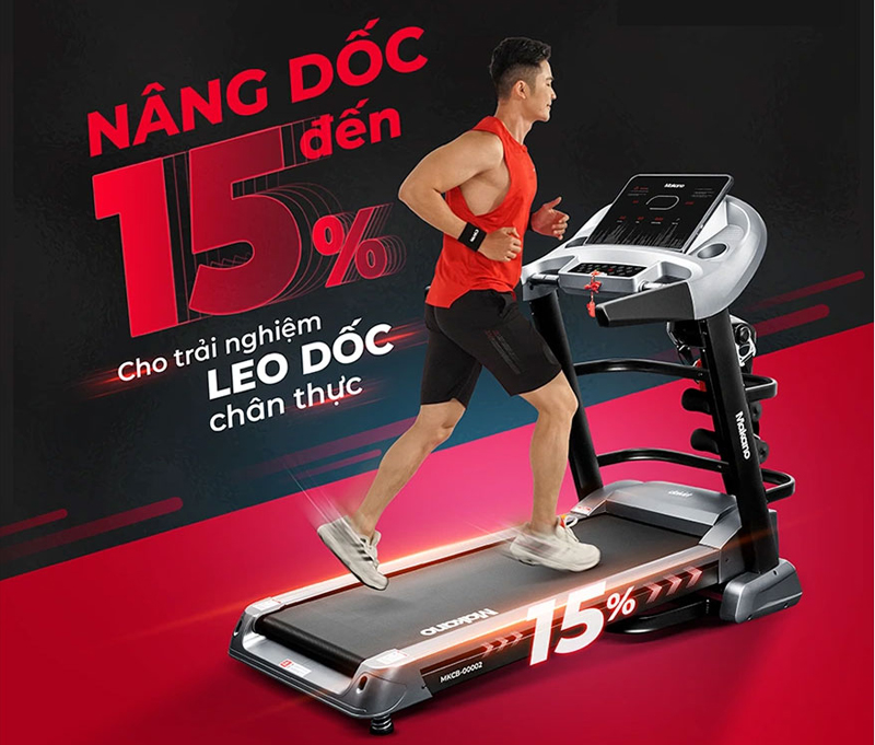 Máy chạy bộ Makano MKCB-00002 - Hàng chính hãng