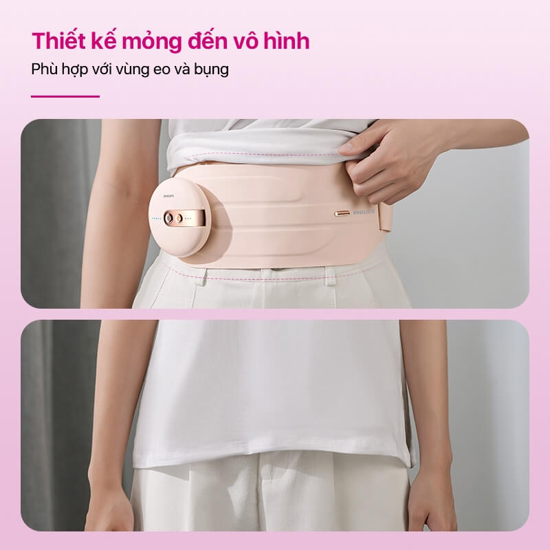 Máy chườm ấm vùng bụng Philips PPM4325 - Hàng chính hãng