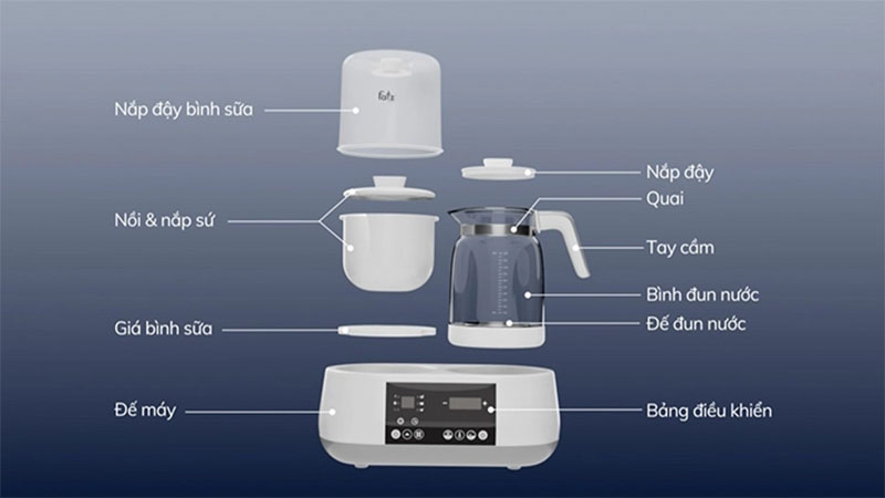 Máy đa năng điện tử Fatzbaby Multimax 1 FB9002SJ - Hàng chính hãng
