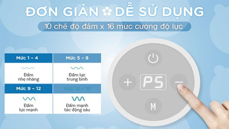 Máy đấm lưng massage Bear MA-B01V1 - Hàng chính hãng