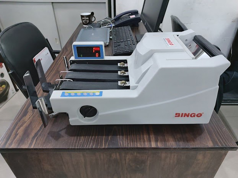 Máy đếm tiền Bingo TH-38D - Hàng chính hãng