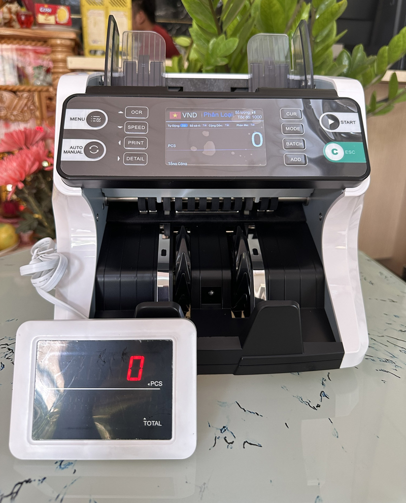 Máy đếm tiền Hoshico 7979 PRO - Hàng chính hãng