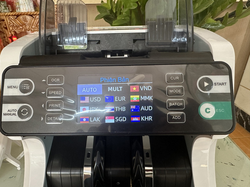 Máy đếm tiền Hoshico 7979 PRO - Hàng chính hãng