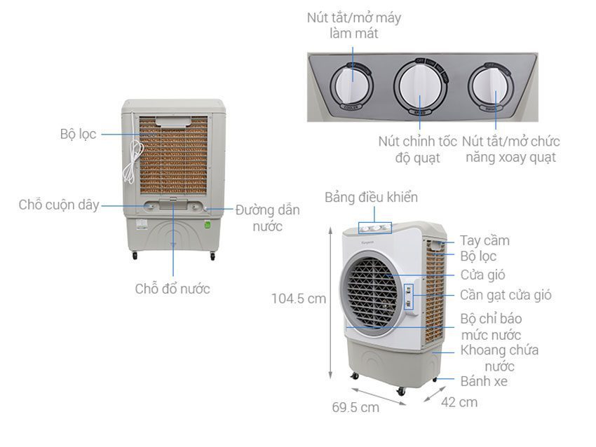Máy điều hòa không khí Kangaroo KG50F30 - Hàng chính hãng