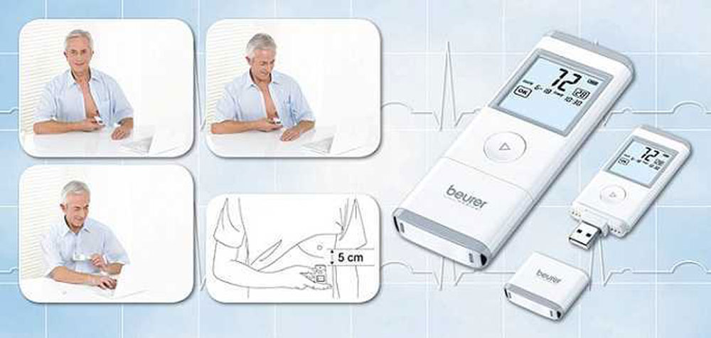Máy đo điện tâm đồ Beurer ME90 - Hàng chính hãng