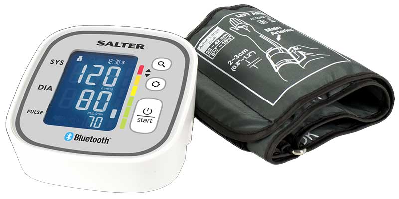 Máy đo huyết áp bắp tay điện tử kết nối Bluetooth Salter GB-BPA9301EU - Hàng chính hãng