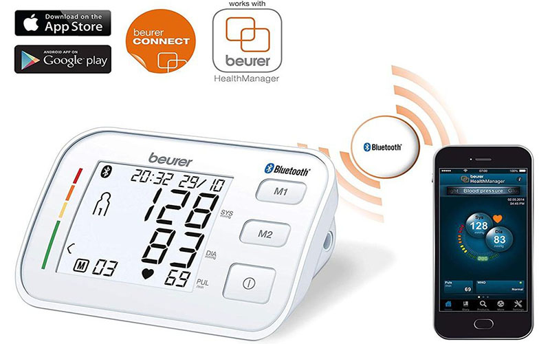 Máy đo huyết áp bắp tay Beurer BM57 - Hàng chính hãng