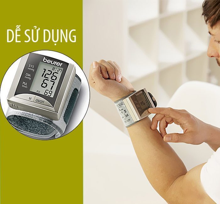 Máy đo huyết áp cổ tay Beurer BC20 - Hàng chính hãng