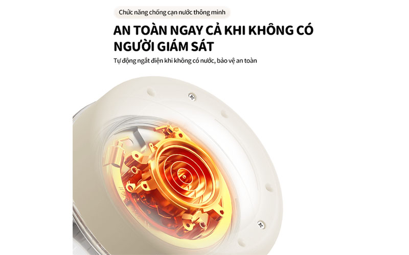 Máy đun nước hâm sữa Bear WW-4H12W - Hàng chính hãng