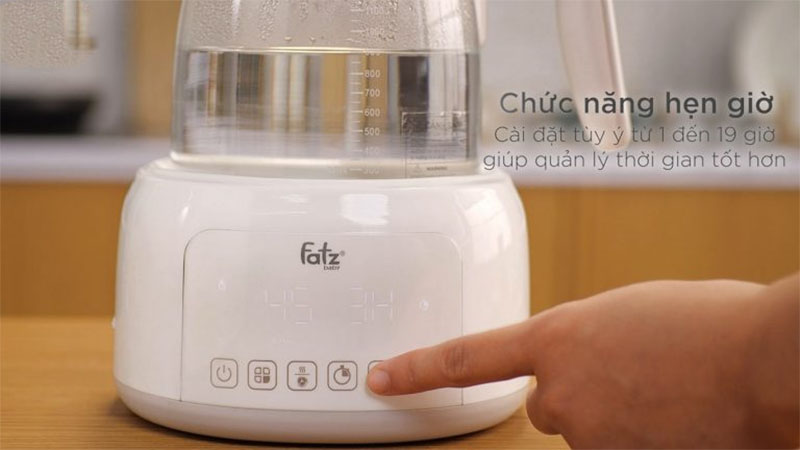 Máy đun và hâm nước pha sữa QUICK 12 Fatzbaby FB3503HB - Hàng chính hãng