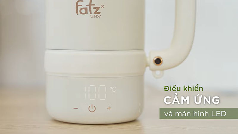 Bình đun và hâm nước pha sữa mini Smart 4 Fatzbaby FB3623FD - Hàng chính hãng
