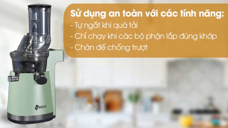 Máy ép chậm Arber EC01 - Hàng chính hãng