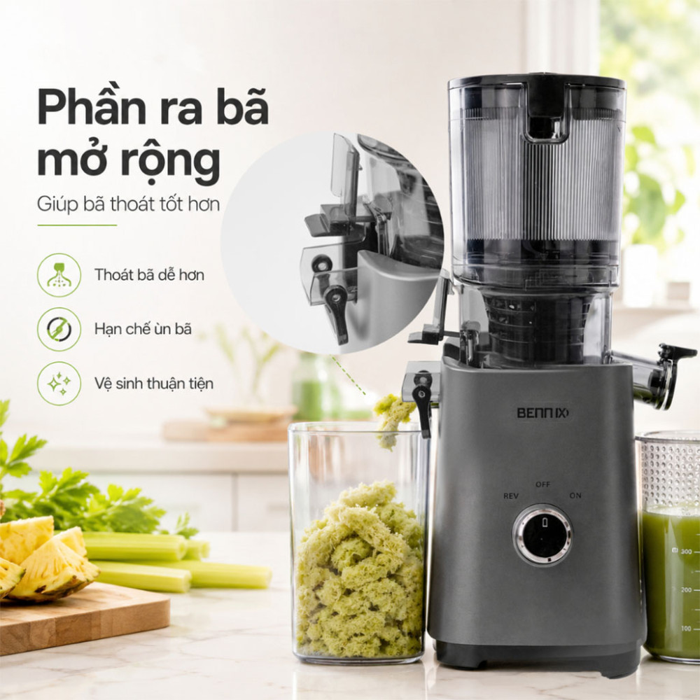 Máy ép chậm Bennix BN-033SJ - Hàng chính hãng